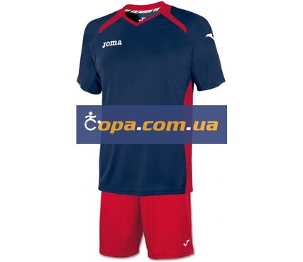 Футбольная игровая форма Joma Champion II (т.сине-красная) Футбольная игровая форма Joma Champion II (т.сине-красная)