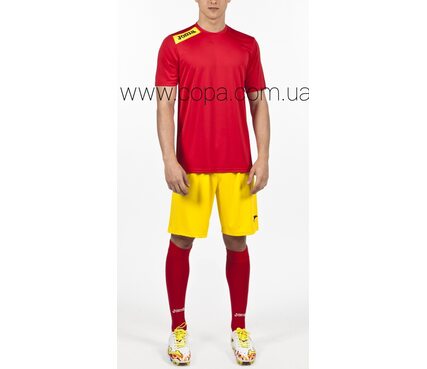 Joma Victory - футбольная форма в красно-желтом цвете Joma Victory - футбольная форма в красно-желтом цвете