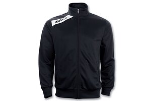 Спортивная олимпийка Joma Victory черная (полиестр) Спортивная олимпийка Joma Victory черная (полиестр)