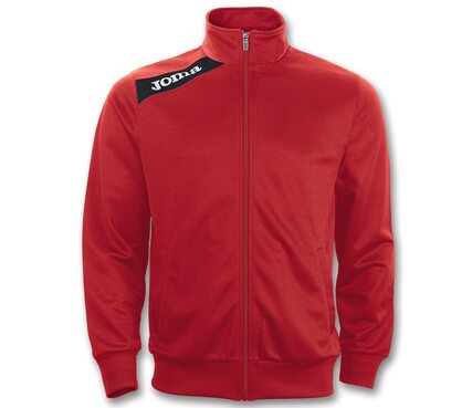 Спортивная олимпийка Joma Victory красно-черная (полиестр) Спортивная олимпийка Joma Victory красно-черная (полиестр)