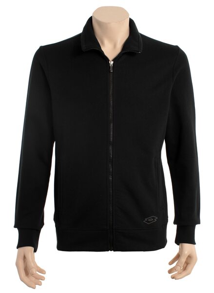 Купить Реглан Lotto R6821 SWEAT FZ FEEL FL BLACK - оригинал, гарантия
