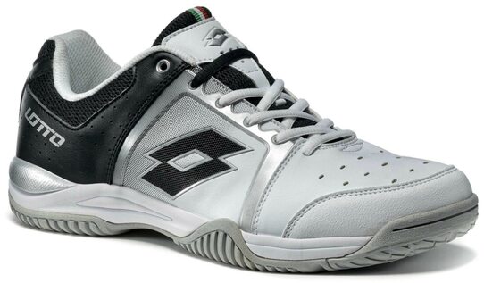Купить Кроссовки теннисные Lotto R8077 T-TOUR VI 600 WHITE/BLACK - оригинал, гарантия