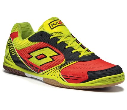Футзалки Lotto TACTO 500 ID R8174 RED WARM/YELLOW SAFETY