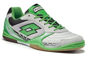 Футзалки Lotto TACTO 500 ID R8175 WHITE/MINT FLUO