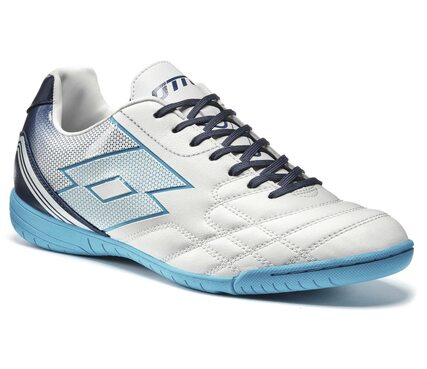 Обувь для зала Lotto SPIDER XI ID R8207 WHITE/BLUE BOMBAY