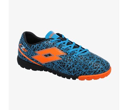 Детские сороконожки Lotto LZG VII 700 TF JR R8276 BLACK/BLUE BOMBAY