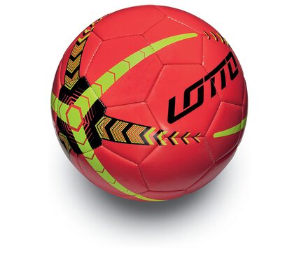 Мяч Lotto BALL FS500 III - R8401 RED WARM/BLACK