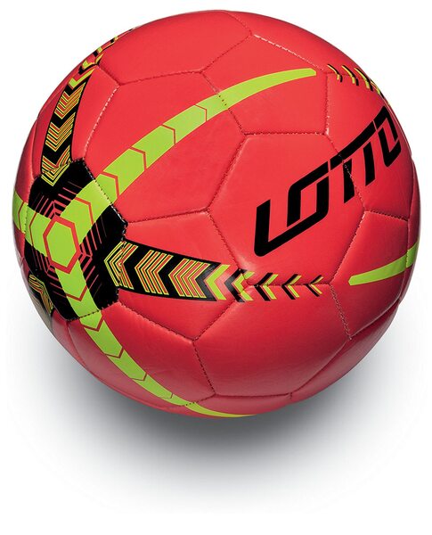 Купить Мяч Lotto BALL FS500 III - R8401 RED WARM/BLACK - оригинал, гарантия