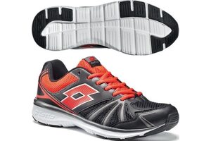 Кроссовки Lotto R8443 FLYZONE VI BLACK/RED WARM