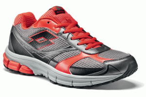 Кроссовки Lotto R8451 ZENITH VI TITAN GRAVITY/RED WARM