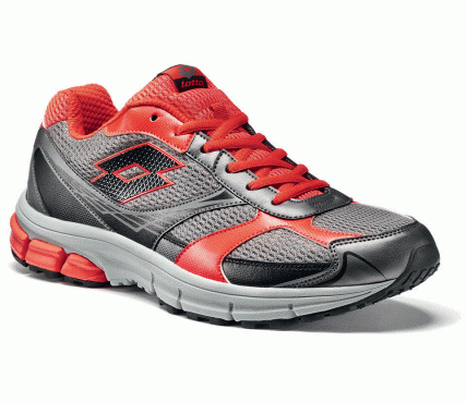 Кроссовки Lotto R8451 ZENITH VI TITAN GRAVITY/RED WARM