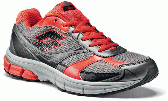Купить Кроссовки Lotto R8451 ZENITH VI TITAN GRAVITY/RED WARM - оригинал, гарантия