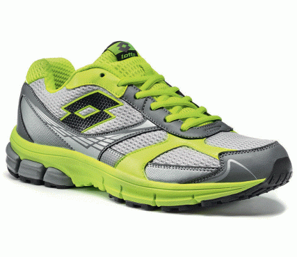 Кроссовки Lotto R8453 ZENITH VI SILVER METAL/YELLOW SAFETY