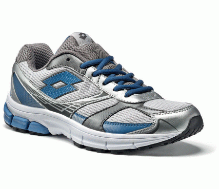 Кроссовки Lotto R8455 ZENITH VI SILVER METAL/BLUE OIL
