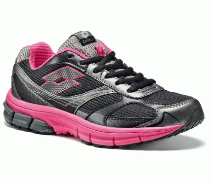 Женские кроссовки Lotto R8517 ZENITH VI W BLACK/PINK BARRY