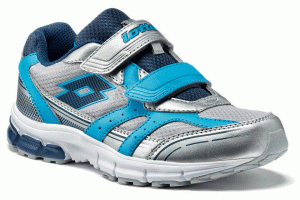 Детские кроссовки Lotto R8561 ZENITH IV CL S SILVER METAL/CYAN