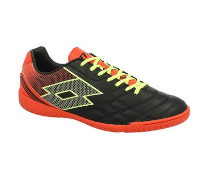 Обувь для зала Lotto SPIDER XI ID R8205 BLACK/YELLOW SAFETY