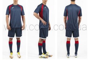 Комплект формы Joma Champion III (т. синий-красный)