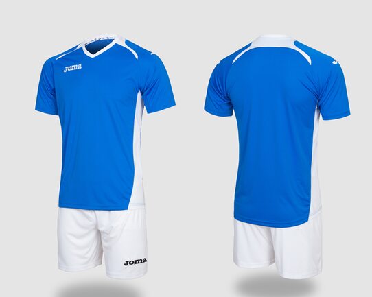 Купить Футбольная игровая форма Joma Champion II (сине-белая) - оригинал, гарантия