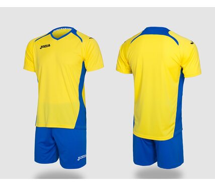 Футбольная игровая форма Joma Champion II (желто-синяя)