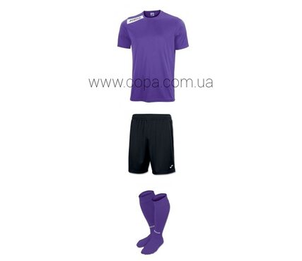 Joma Victory - футбольная форма  в фиолетово-черном цвете