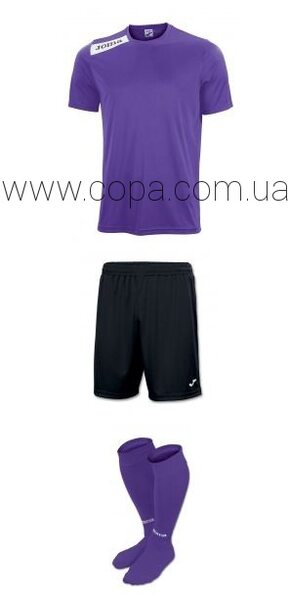 Купить Joma Victory - футбольная форма  в фиолетово-черном цвете - оригинал, гарантия