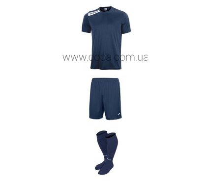Joma Victory - футбольная форма  в т.синем-белом цвете