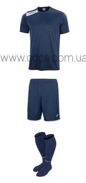 Купить Joma Victory - футбольная форма  в т.синем-белом цвете - оригинал, гарантия