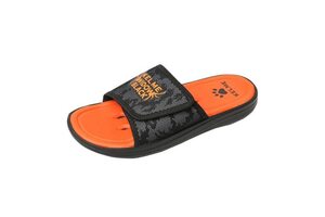 Тапки мужские Kelme черно-оранжевые SLIPPERS 6881300.9003