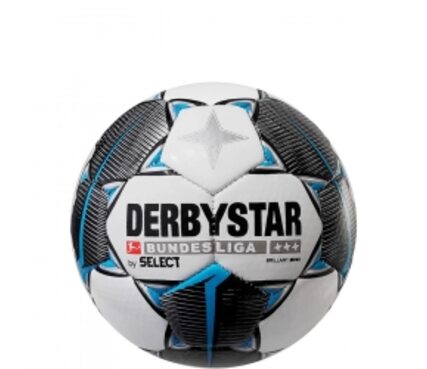 Мяч сувенирный DERBYSTAR MB BL BRILLANT (47 cm) (147), бел/черн/сер