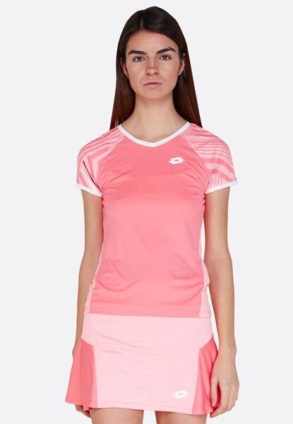 Купить Футболка для тенниса Lotto TOP TEN G II TEE PRT PL 212839/5PE - оригинал, гарантия