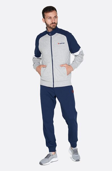 Купить Спортивный костюм Lotto SUIT TRIPLE II RIB MEL JS 213265/1PA - оригинал, гарантия