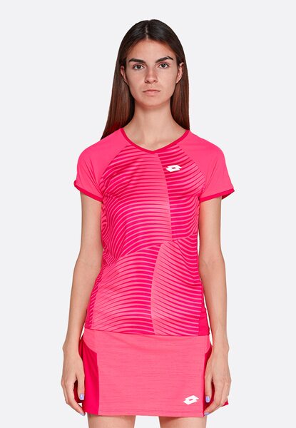 Купить Футболка для тенниса Lotto TOP TEN G II TEE PRT PL 214209/6OF - оригинал, гарантия