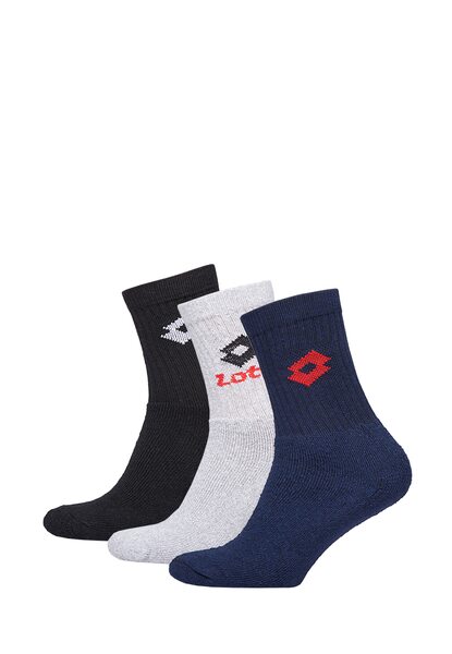 Купить Носки спортивные Lotto SOCK QUARTER - PK3PRS R1556/JR - оригинал, гарантия
