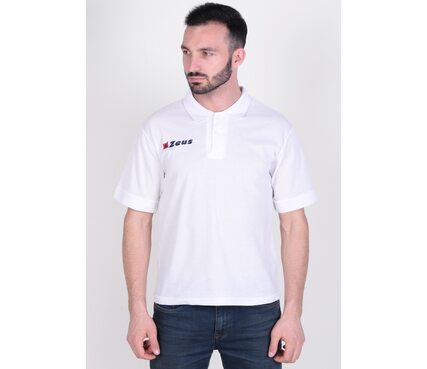 Тенниска Zeus POLO BASIC M/C BIANC
