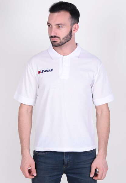 Купить Тенниска Zeus POLO BASIC M/C BIANC - оригинал, гарантия