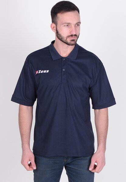 Купить Тенниска Zeus POLO BASIC M/C BLU - оригинал, гарантия