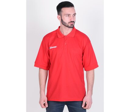 Тенниска Zeus POLO BASIC M/C ROSSO