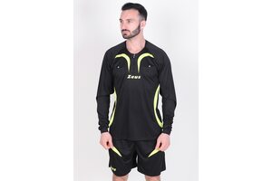 Судейская форма Zeus KIT ARBITRO PRO L/S NERO Z00827