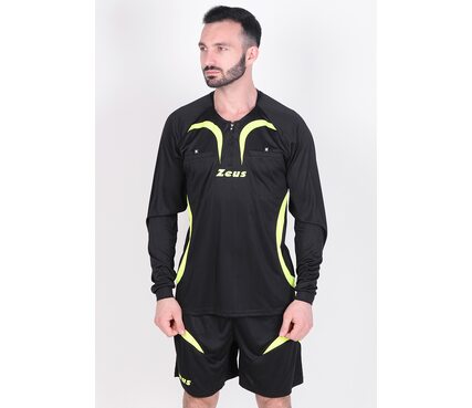 Судейская форма Zeus KIT ARBITRO PRO L/S NERO Z00827