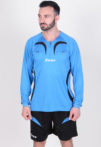 Купить Судейская форма Zeus KIT ARBITRO PRO L/S ROYAL - оригинал, гарантия