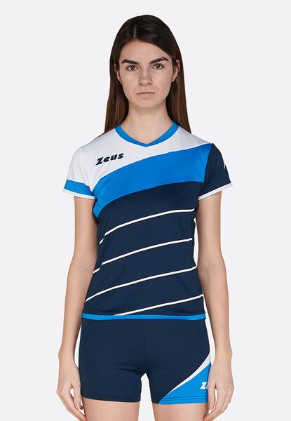 Купить Волейбольная форма Zeus KIT LYBRA DONNA BL/LR - оригинал, гарантия