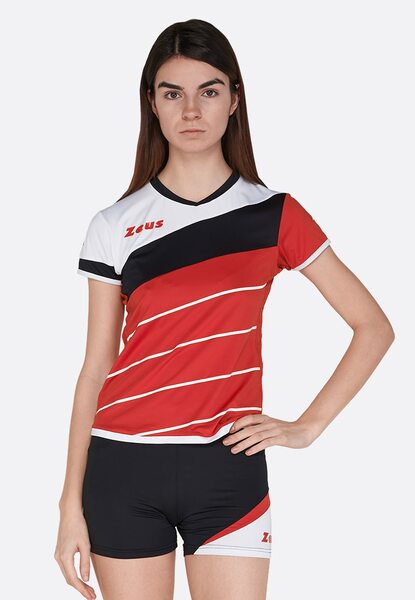 Купить Волейбольная форма Zeus KIT LYBRA DONNA RE/NE - оригинал, гарантия