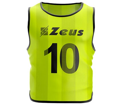 Манишка футбольная (10 шт.) Zeus CASACCA NUMERATA GIAFL