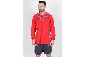 Судейская форма Zeus KIT ARBITRO PRO L/S ROSSO