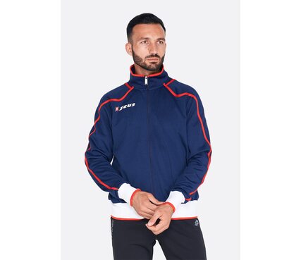 Спортивная кофта Zeus FELPA FAUNO BL/RE