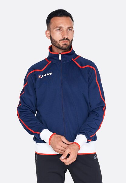 Купить Спортивная кофта Zeus FELPA FAUNO BL/RE - оригинал, гарантия