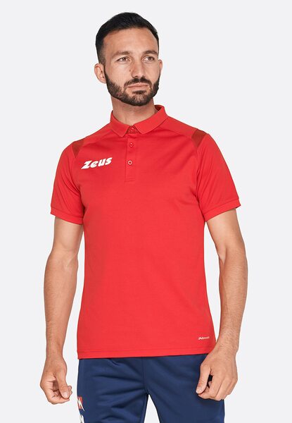 Купить Тенниска Zeus POLO MONOLITH ROSSO Z01303 - оригинал, гарантия